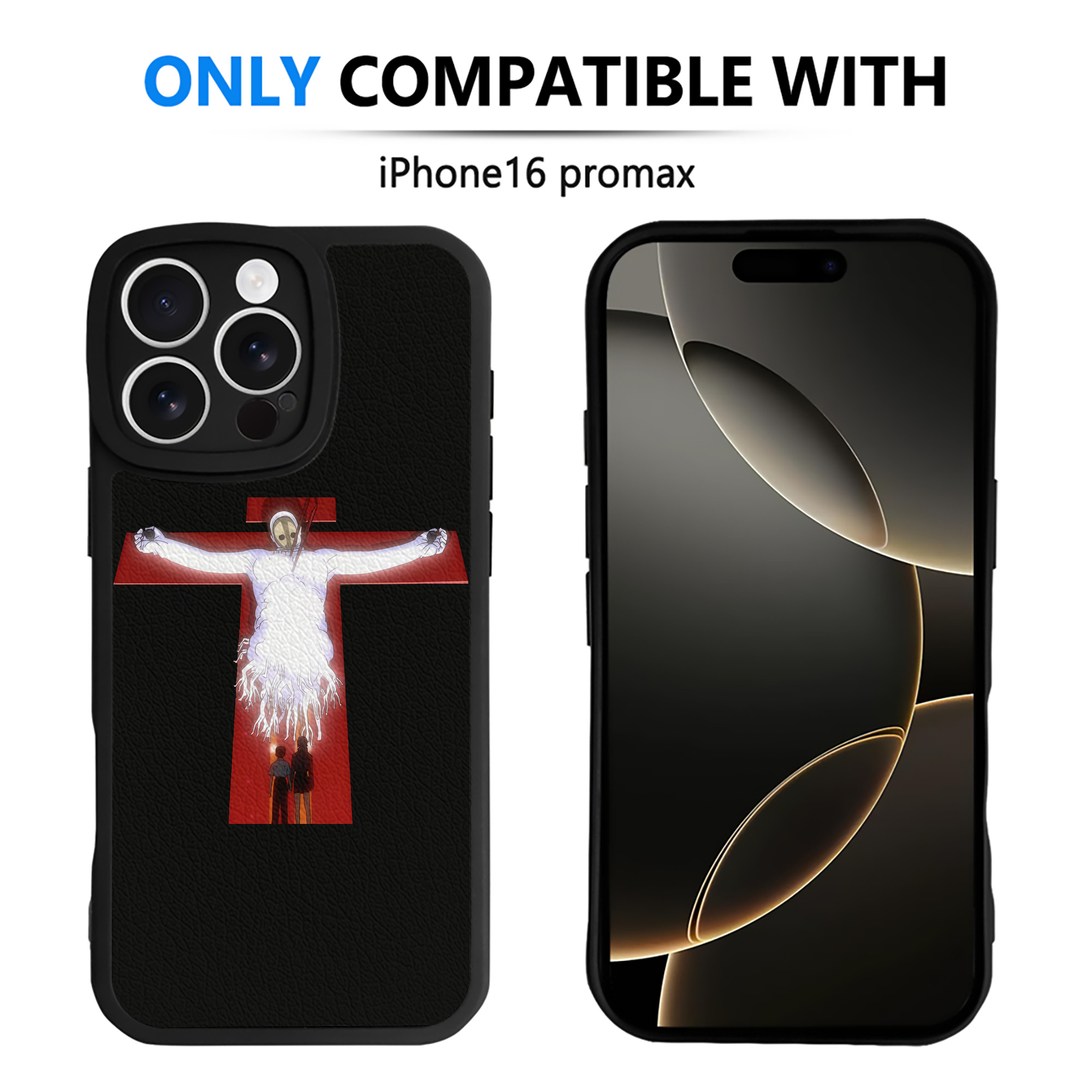 （画像用） EVA 新世紀エヴァンゲリオン 【iPhone 16シリーズ対応】シリコンスマホケース（レザー調） 材質：シリコン